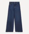 Frame Le Slim Palazzo Jeans In Blue