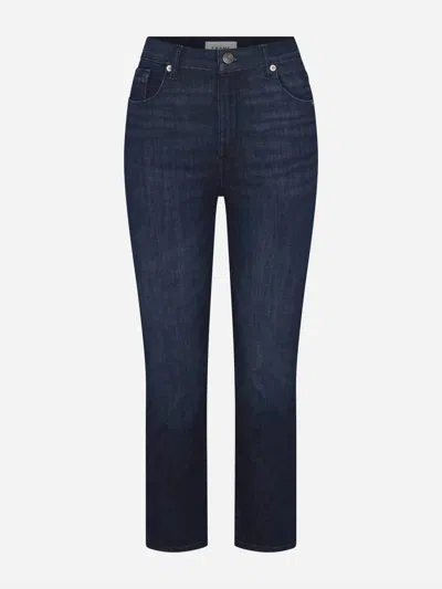 Frame Women's Denim Le High Straight Jeans In Blue