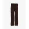 Frame Le Easy Flare Jeans In Espresso In Espresso