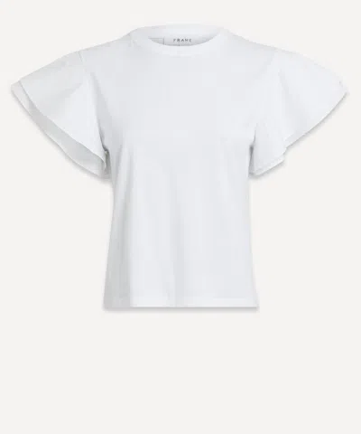 Frame Women's Flounce Sleeve T-shirt