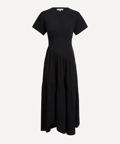 Frame Women's Gathered Seam Short Sleeve Dress