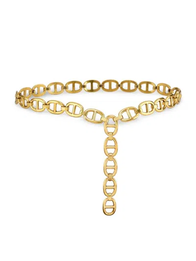 Frame Women's Goldtone Chainlink Belt