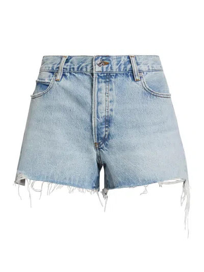 Frame Women's Hang Denim Shorts In Blue