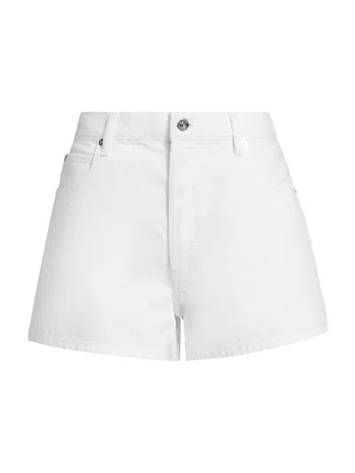 Frame Women's Hang Denim Shorts In White