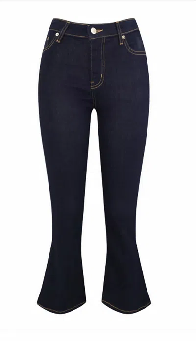 Frame Women's Le Crop Mini Boot Jean In Stargirl In Blue