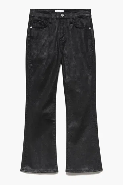 Frame Women's Le Crop Mini Boot Pants In Black