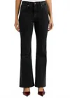 Frame Women's Le Easy Flare Jeans In Black In Black