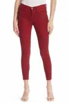 Frame Women's Le High Rise Skinny Jeans In Red In Red