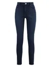Frame Le High Skinny Jean In Majesty In Blue