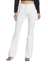 Frame Women's Le High Stretch Flare Jeans In White