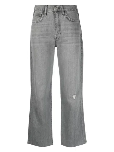 FRAME WOMEN'S LE JANE CROP RAW AFTER JEANS