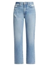 FRAME WOMEN'S LE JANE MID-RISE STRAIGHT ANKLE JEANS