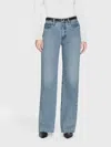 Frame Women's Le Jane Wide Leg Jean In Ziggy In Blue