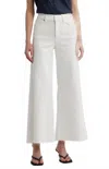 Frame Le Palazzo Wide Leg Crop Jean In Au Natural Clean In White