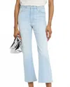 Frame Reboot Boot-cut Crop Jeans In Float In Blue