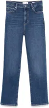 Frame Women's Le Sleek Straight-leg Jeans, Femma In Blue
