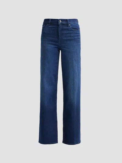 Frame Women's Le Slim High-rise Palazzo Jeans In Ultraviolet
