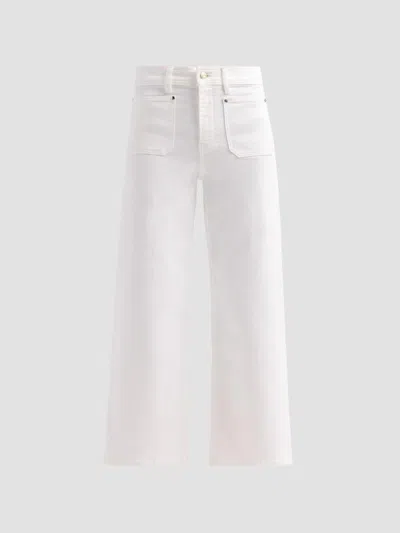 Frame Women's Le Slim Palazzo Crop Jeans In Multi