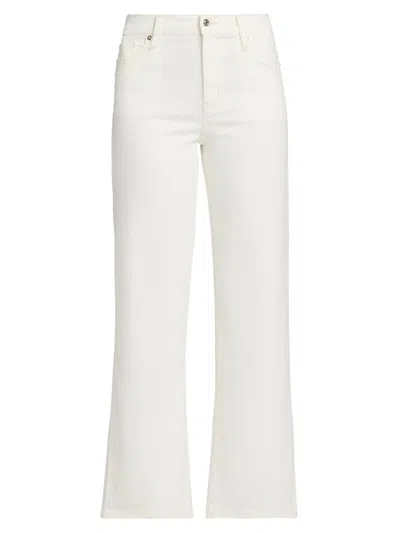 Frame The Extreme High-rise Flared Jeans In Elfenbein