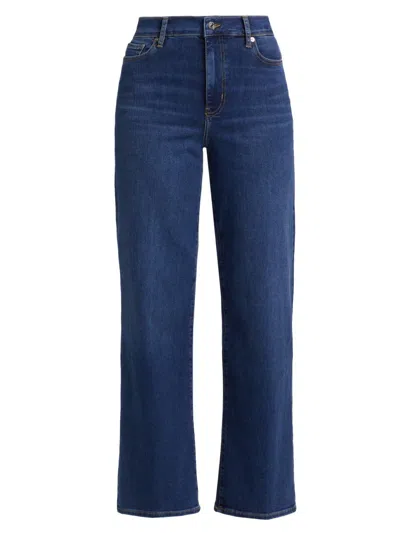 Frame Women's Le Slim Palazzo Jeans In Blue