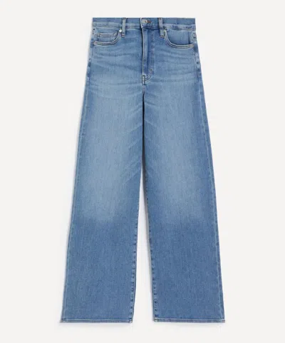 Frame Women's Le Slim Palazzo Jeans In Blue