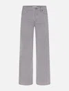 Frame Le Slim Palazzo High Waist Wide Leg Jeans In Multi