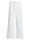 Frame Le Pixie Slim Fit Palazzo Pants In White