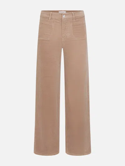 Frame Women's Le Slim Palazzo Modernist Pocket Corduroy Pants