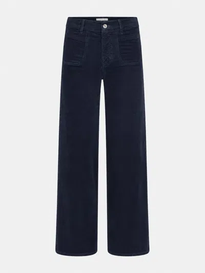 Frame Women's Le Slim Palazzo Modernist Pocket Corduroy Pants