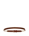 Frame Women's Link Belt In Brown