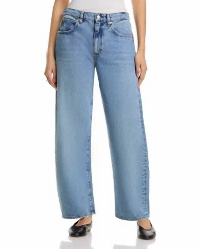 Frame Women's Low Slung Barrel Jean In Dollhouse In Blue