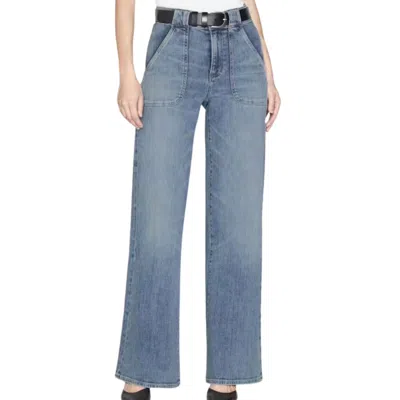 Frame Women's Modern Pocket Jeans In Carpenter In Blue