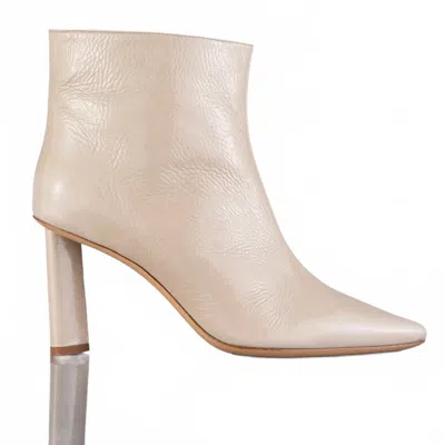 Frame Women's Odette Bootie Heel In Cream In Neutral