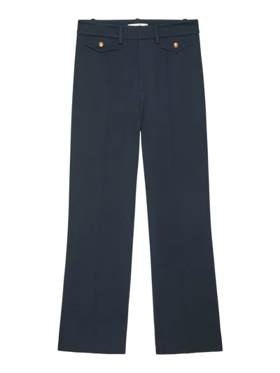 Frame Women's Sculpted Seam Reboot Trouser In Navy In Blue