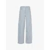 Frame Tailored Trouser In Seaport Stripe