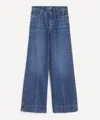 Frame Women's Slice Flared Jeans In Blue