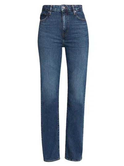 Frame Women's The Arrow Straight Jeans In Blue