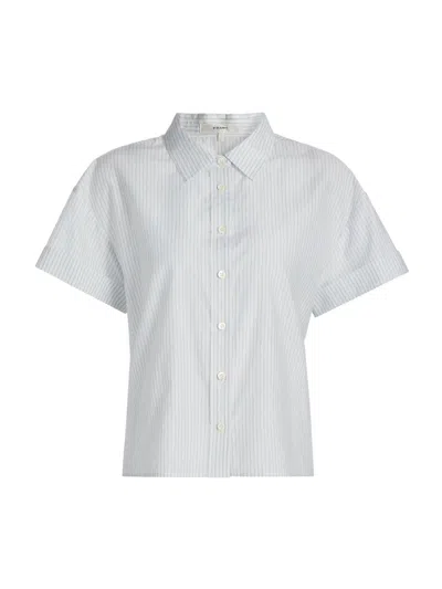 Frame Women's The Boardwalk Stripe Shirt In Animal Print