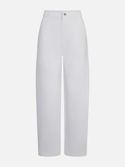 Frame Women's The Bow Cargo Jeans In White