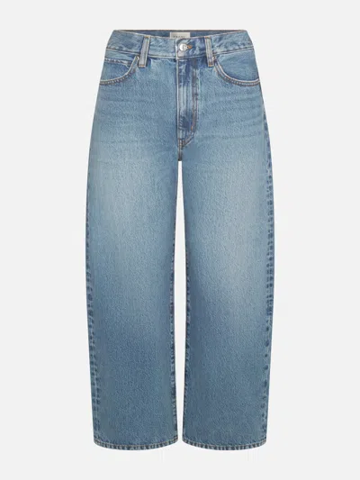 Frame Women's The Bow Crop Jeans In Blue