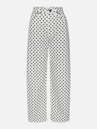 Frame Women's The Bow Crop Jeans In White