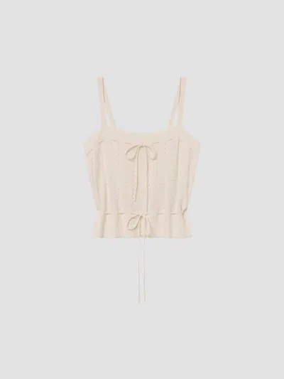 Frame Women's The Cashmere Charm Tank Top In White