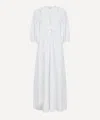 Frame Organic Cotton The Cinched Midi Dress