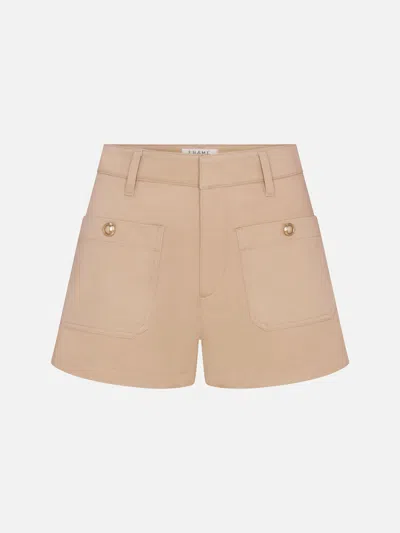 Frame Women's The Cruise Shorts In Neutral