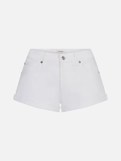Frame Women's The Darling Shorts Jeans In White
