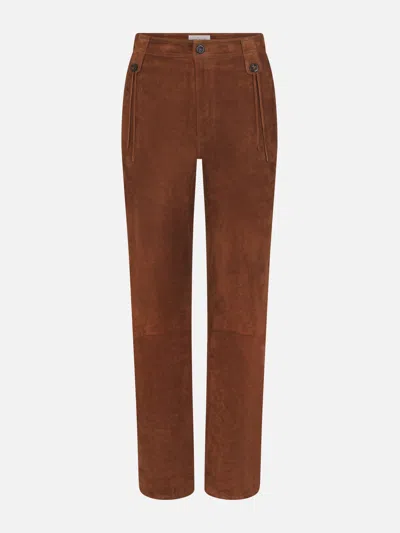 Frame Women's The Equestrian Suede Pants
