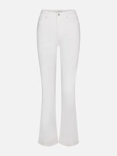 Frame Women's The Icon Long Jeans In White