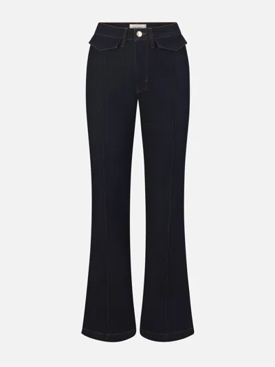 Frame Women's The Icon Trouser Pants Jeans In Blue