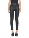 Frame Coated Leggings In Black