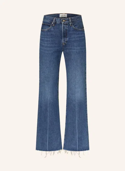 Frame Women's The Lax Flare Jean In Antidote Raw In Blue